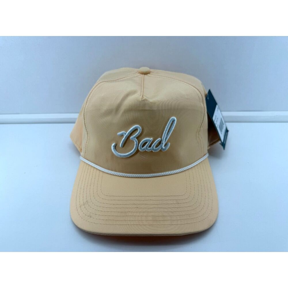 Bad Birdie Adult Bad Rope Golf Hat - Color: Apricot